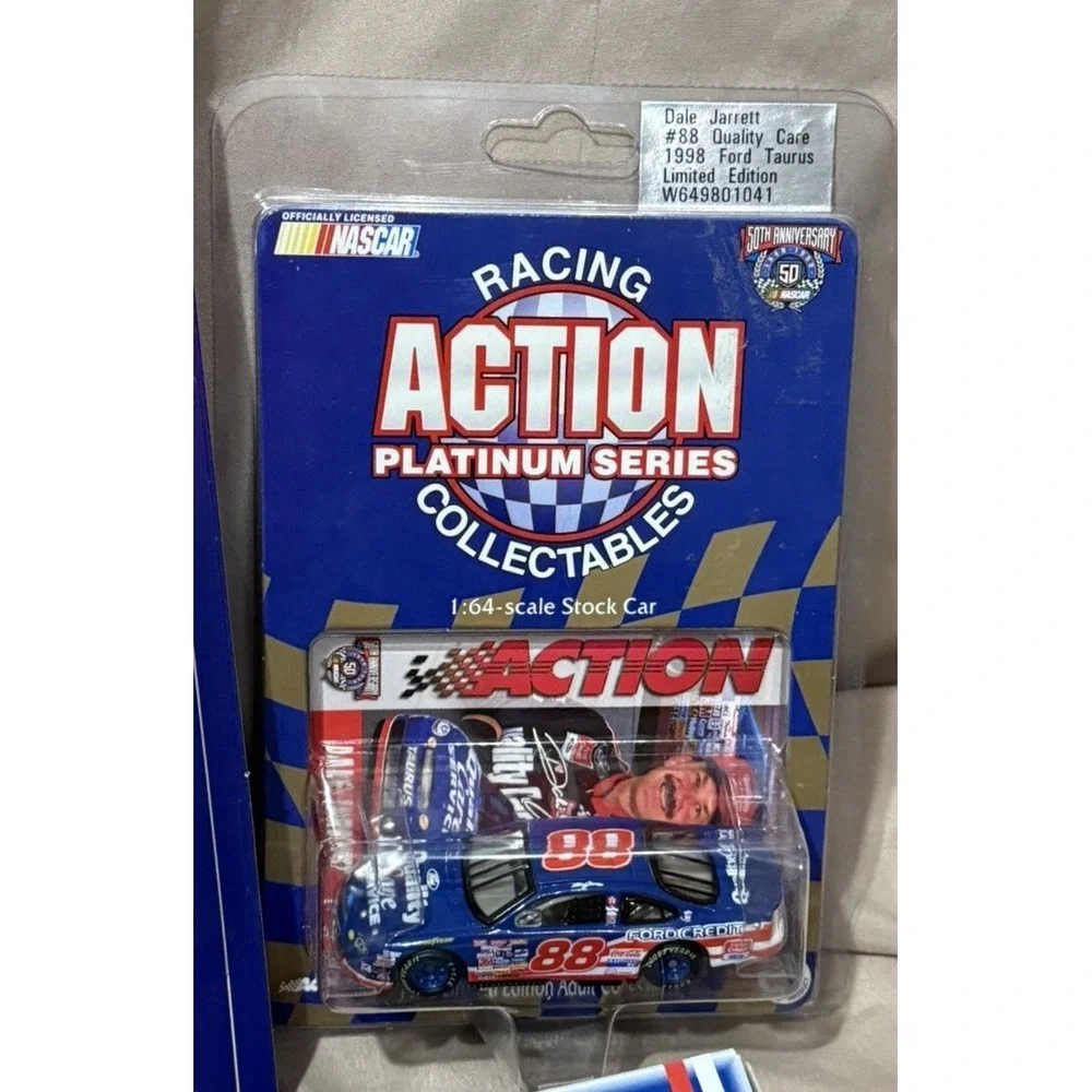 Dale Jarrett Collection Diecast And Cards‎ 9 Pieces New